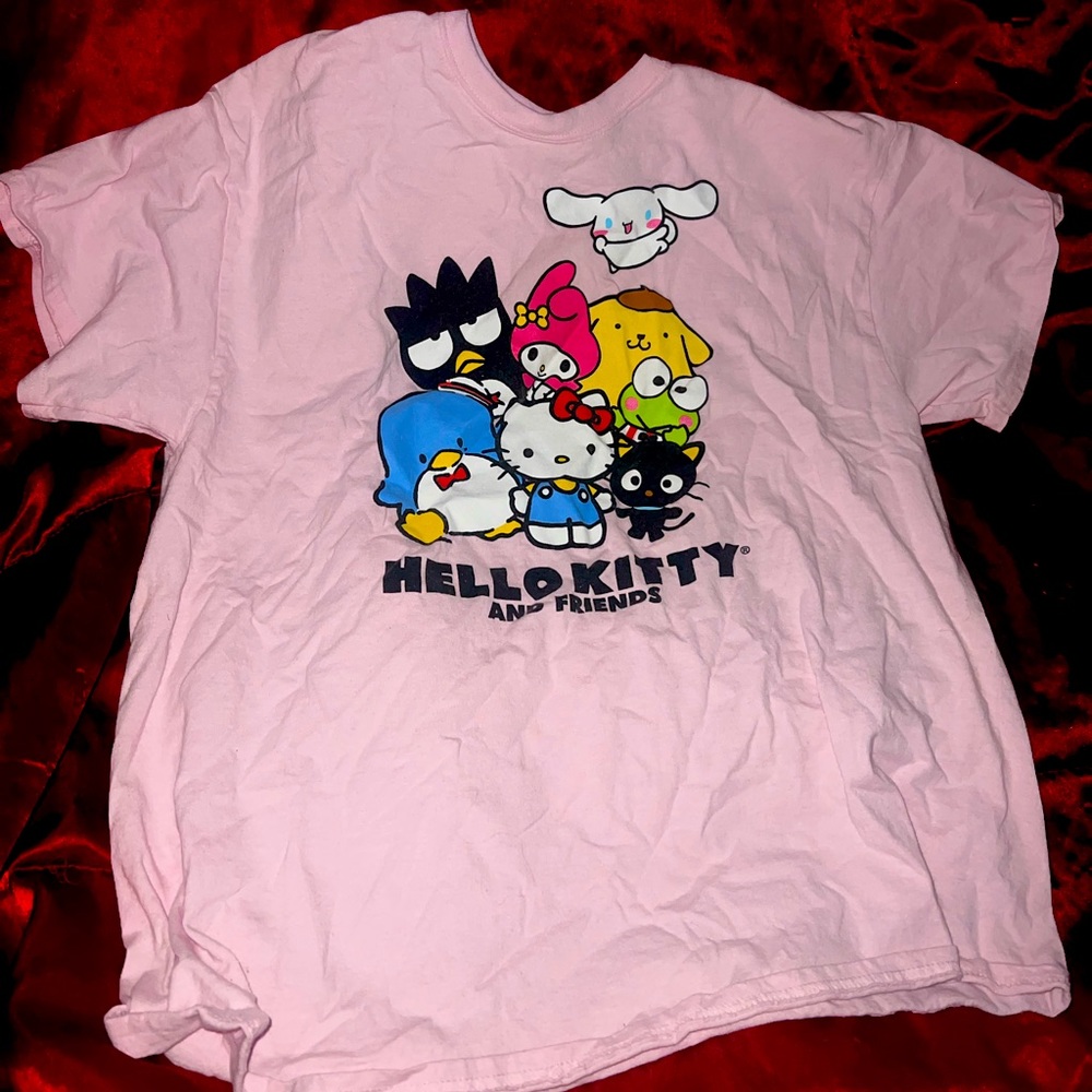Rare hello kitty and Sanrio friends squad tee. Short sleeves.